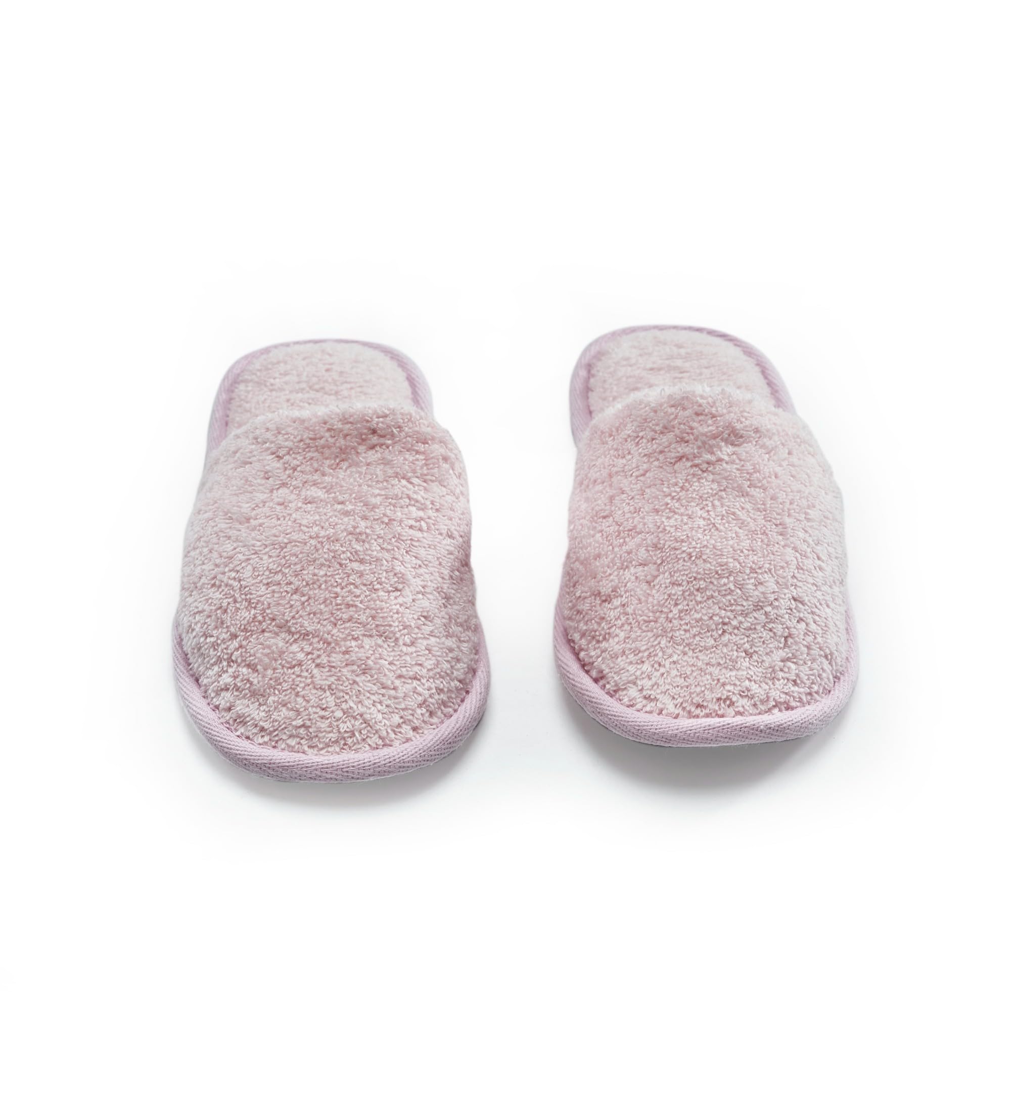 Chaussons ESKYMODE en coton rose - semelle EVA légère pour la stabilité.