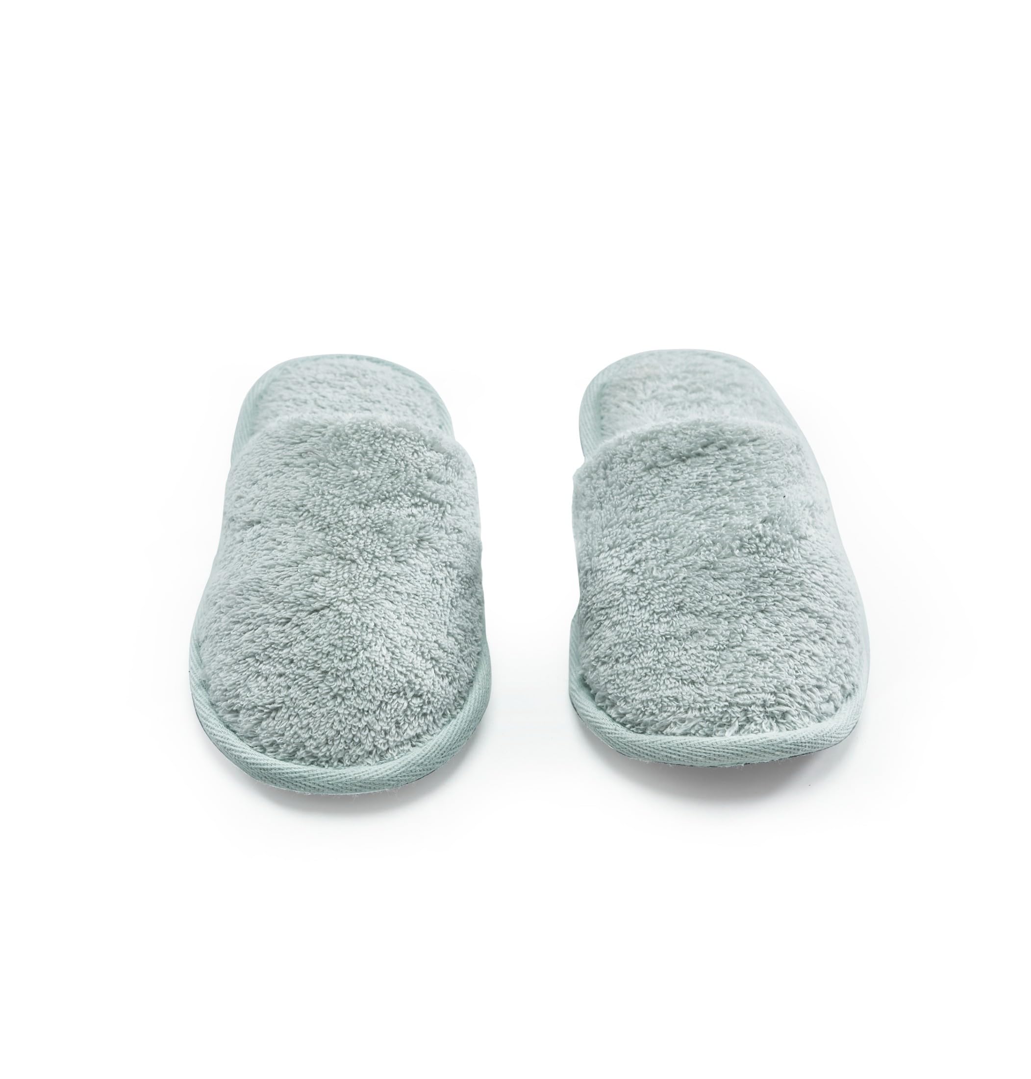 Chaussons d’intérieur ESKYMODE en coton Seafoam, idéal pour spa et maison.