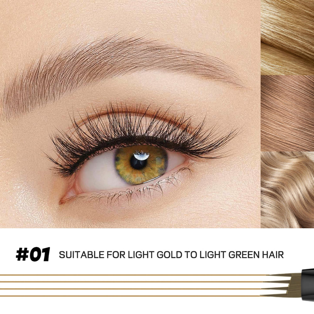 Espoce application en un trait pour des sourcils définis rapidement.