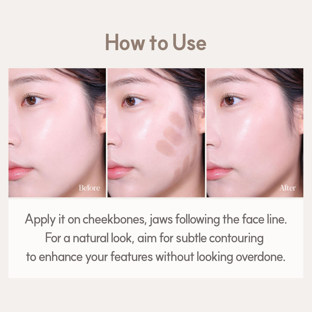 Espoir Be Glow Shading Stick Contour parfait pour maquillage quotidien naturel