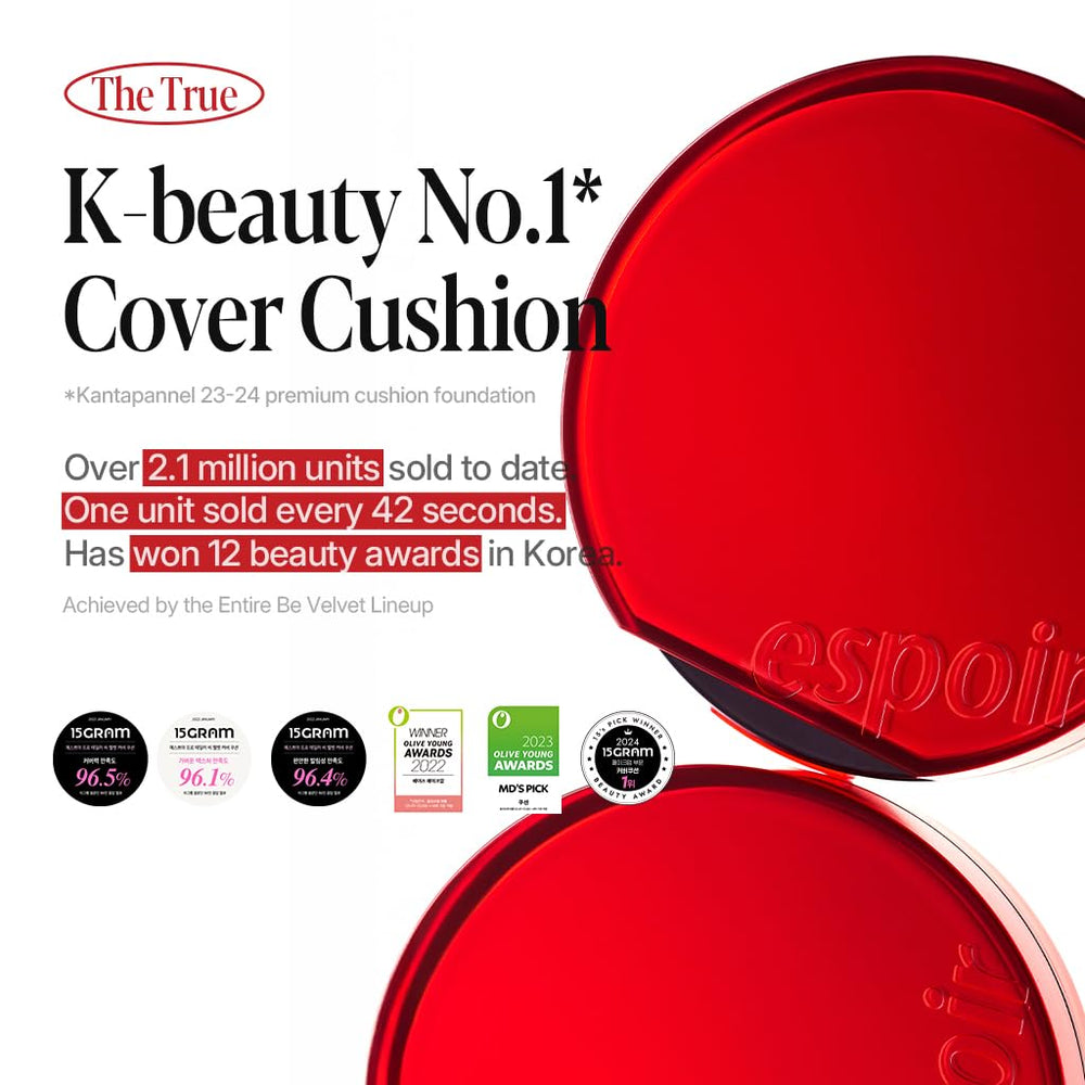 Finition satinée et légère du Be Velvet Cushion pour la journée.