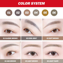Espoir Sourcils Triangle Texture Riche : rendu volumineux et naturel.