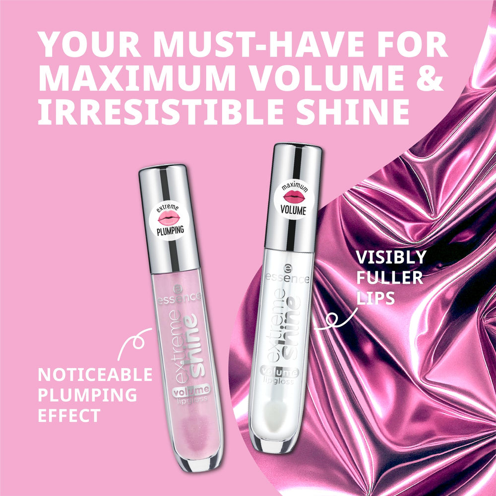 Essence Extreme Shine Lip Gloss 102 swatch for dazzling shine and party-ready lips