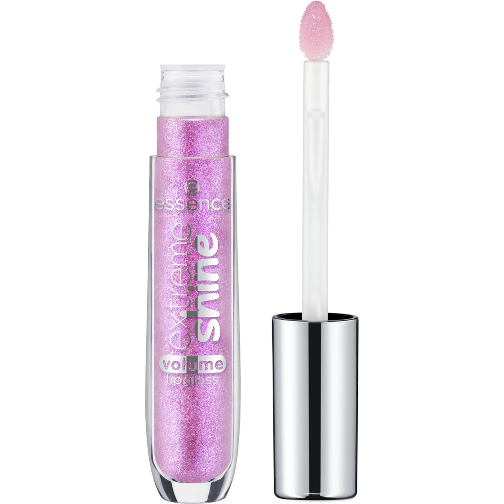 Essence Extreme Shine Lip Gloss applicator close-up with creamy texture