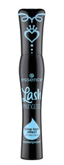 essence Lash Princess conic-fiber brush applies length and definition precisely.