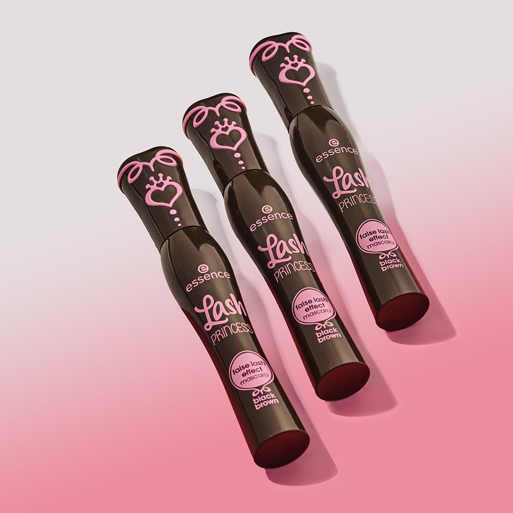 Sans cruauté animale du Lash Princess brun et brosse conique