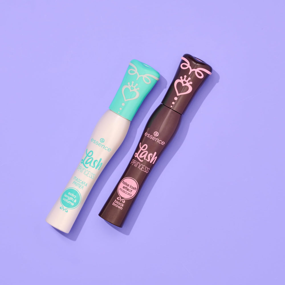 Utilisation quotidienne du Lash Princess brun avec brosse conique