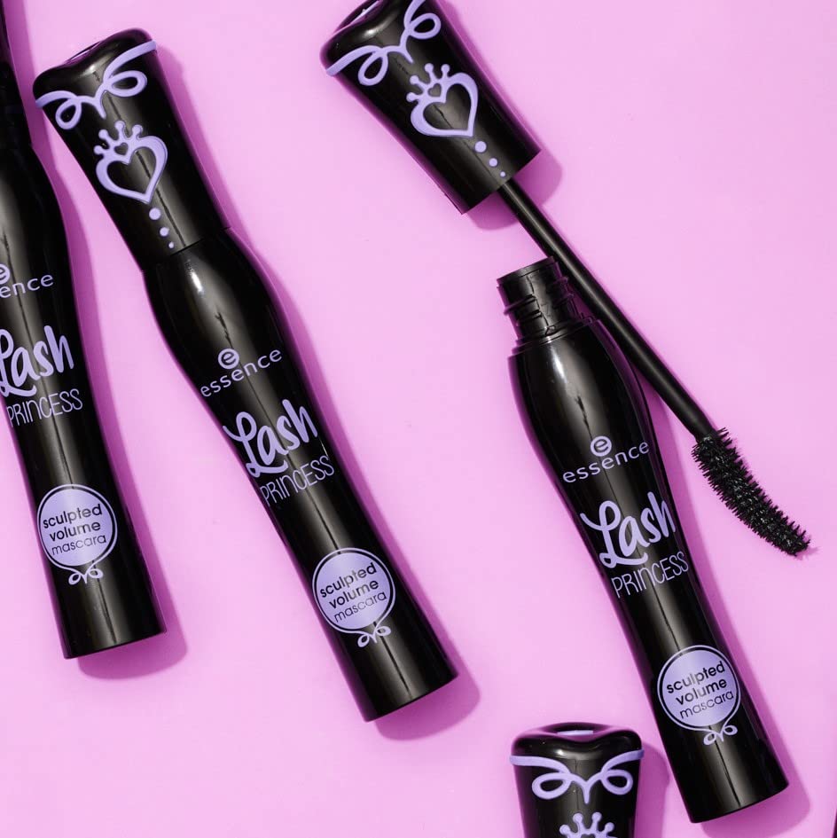 Essence Lash Princess Sculpted Volume Mascara – sans paquets, look audacieux et durable.