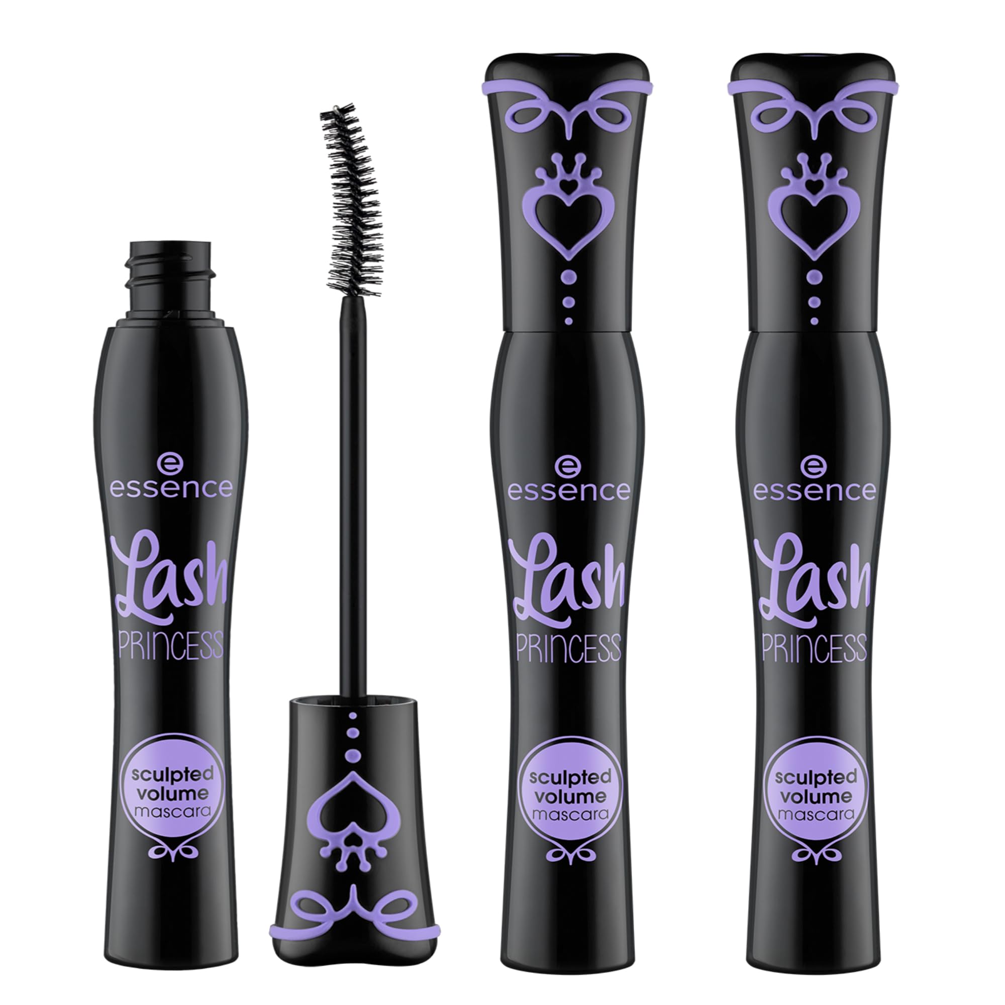 Essence Lash Princess Sculpted Volume Mascara – packaging pratique pour réduire les emballages.