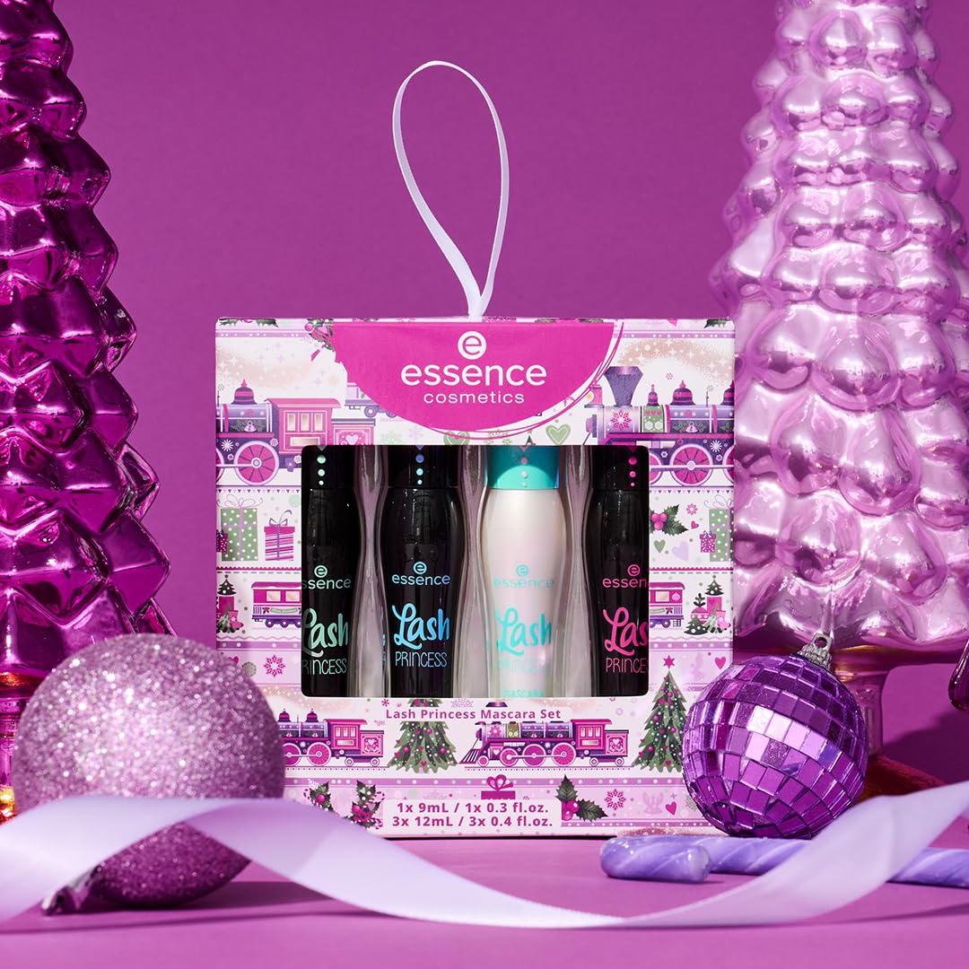 Essence Lash Princess Waterproof – mascara à longue tenue résistant à l'eau.