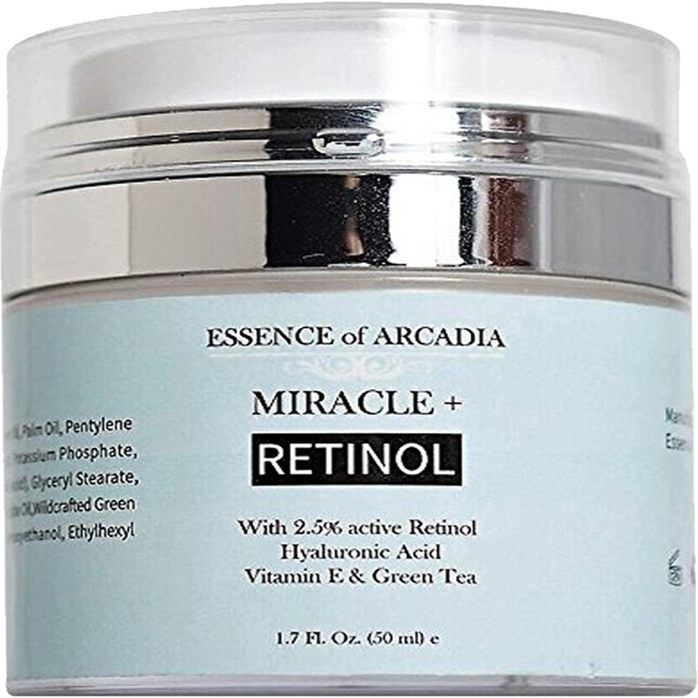 Essence Of Arcadia Crème Retinol Visage Yeux: texture légère et hydratation durable.