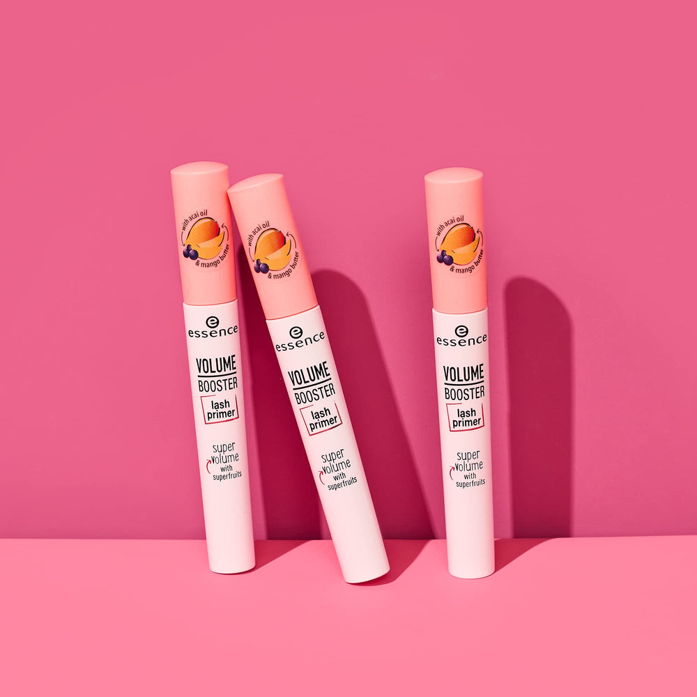 Essence Volume Booster Primer Mascara, réalisée en Italie avec qualité garantie.