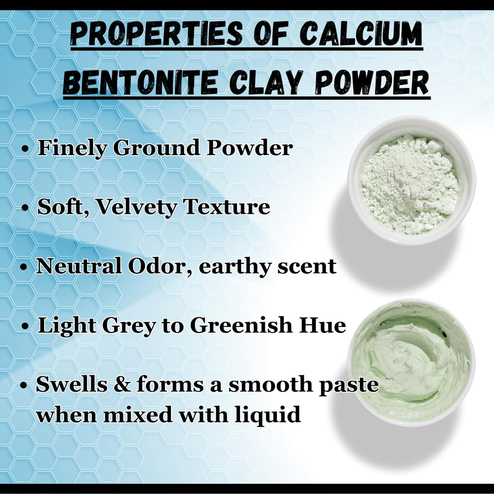 Essencea masque cheveux bentonite calcium – purification et brillance naturelle.