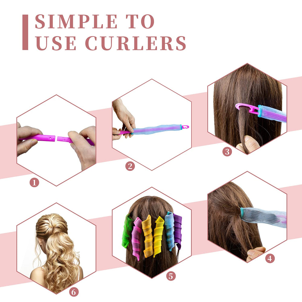 Essenergi accessoires sans chaleur, pratique pour un coiffage quotidien sans chaleur.