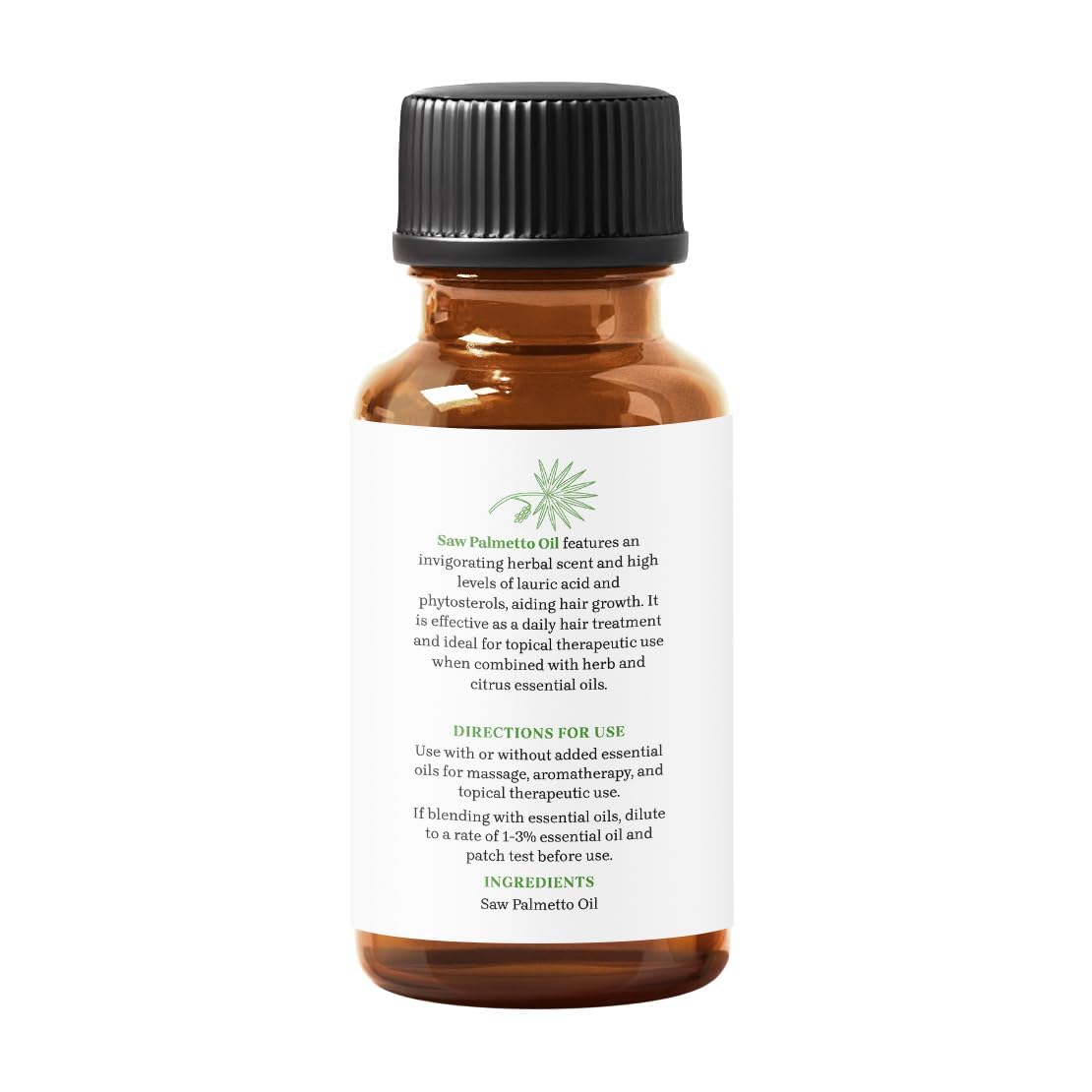 Essential Delights Saw Palmetto Oil – huile idéale pour massages hydratants du corps