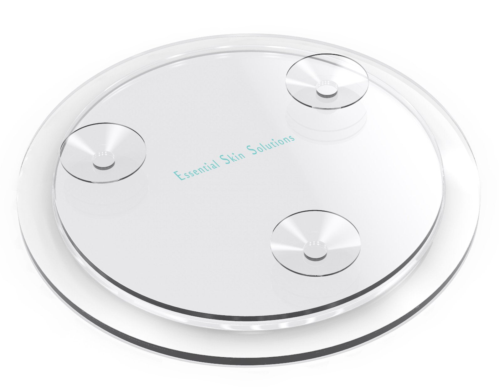 Miroir Essential Skin Solutions portable pour les voyages.