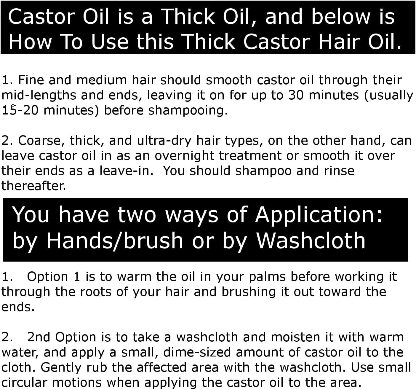 Essentially KateS Castor Oil: produit sans solvants chimiques et pressé à froid, soin capillaire
