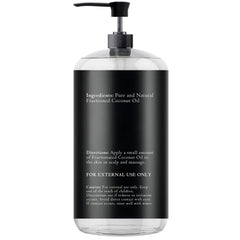 Essentially KateS huile de coco fractionnée – soin capillaire non gras pour cheveux soyeux.
