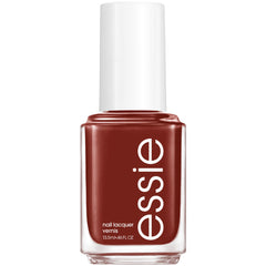 Vernis essie Bed Rock & Roll: teinte rouge-brun crème idéale pour une manucure sophistiquée.