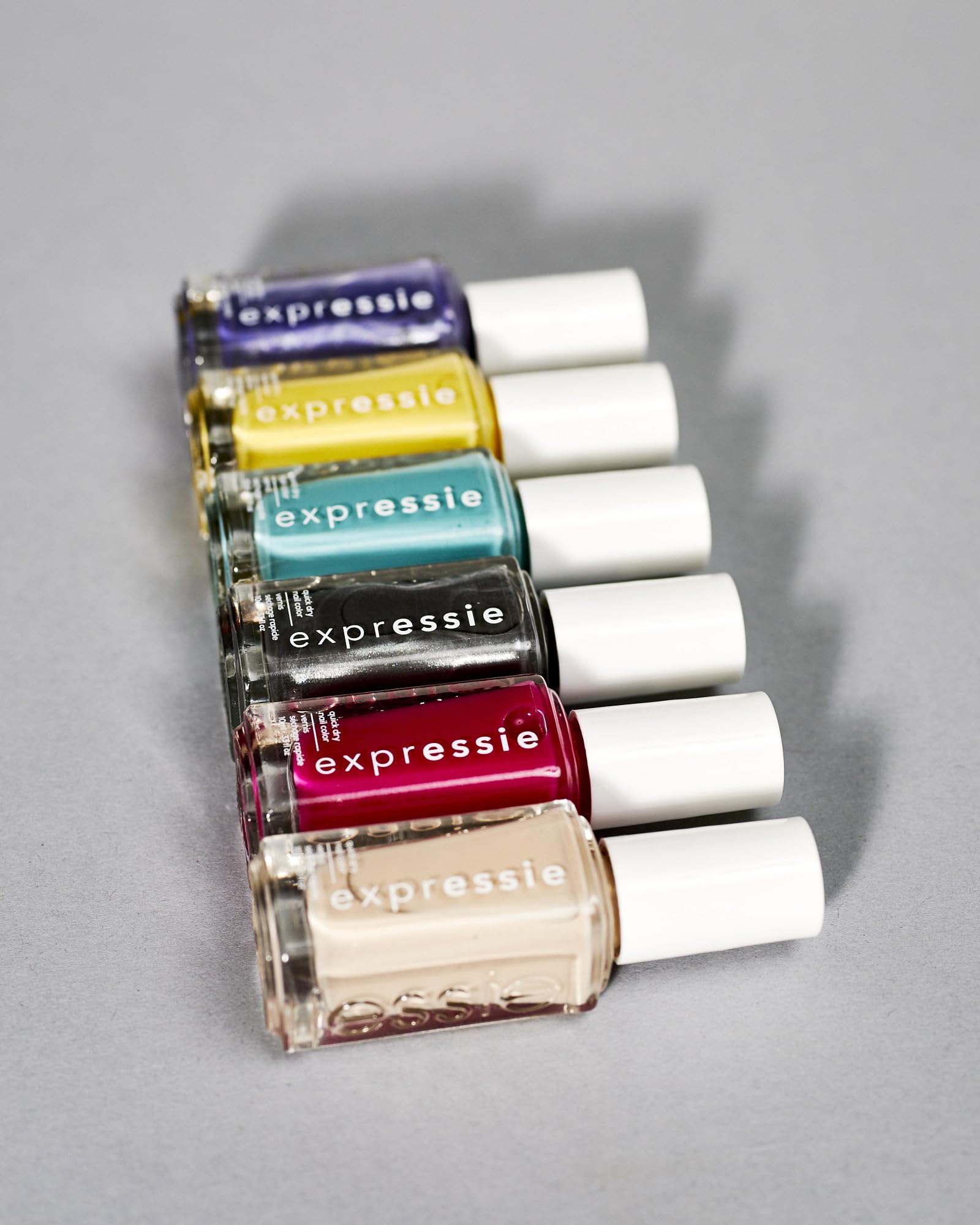 Vernis vegan essie Expressie sans tests sur animaux.