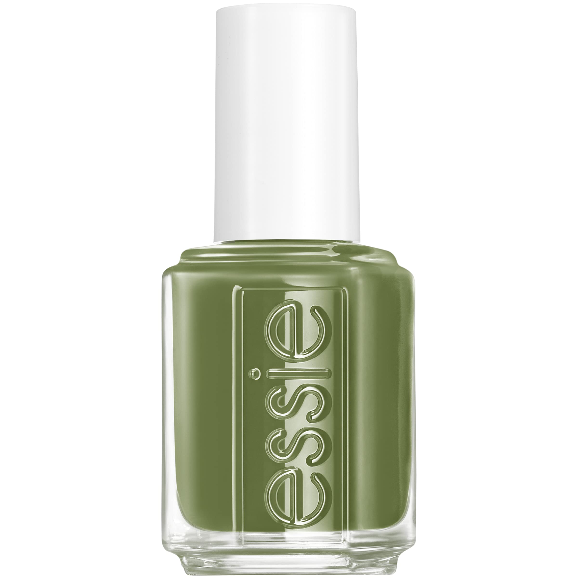 Vernis essie Ferris of Them All kaki vert crème pour une allure élégante.