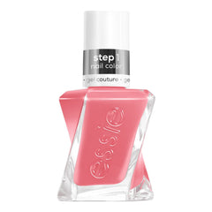 Vernis essie Gel Couture Gallery Glam, bouteille rose saumoné offrant une tenue longue durée.
