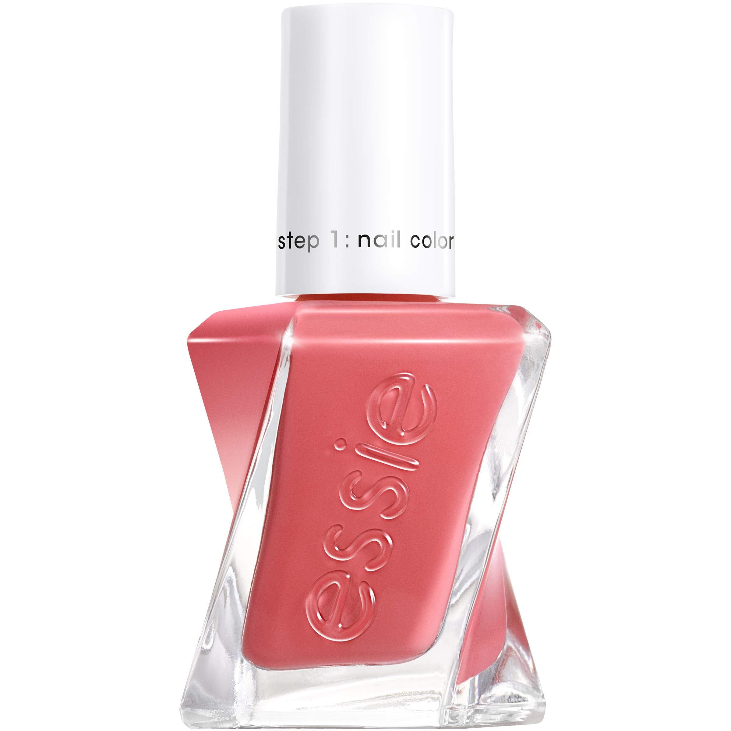 Vernis essie Gel Couture couleur blush corail crème pour une tenue longue durée.