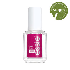 essie good-to-go top coat – application rapide pour gagner du temps.