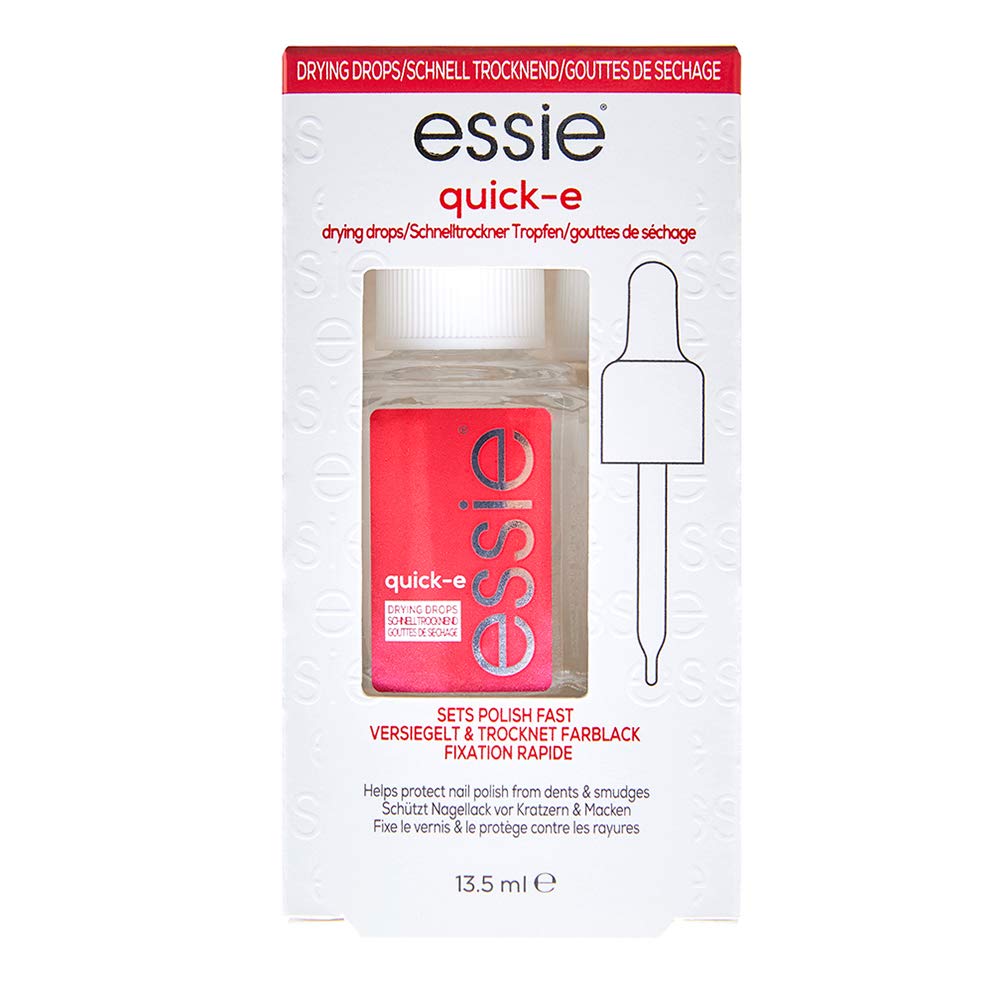 Essie gouttes sechage rapide en flacon, réduction du temps d’attente.