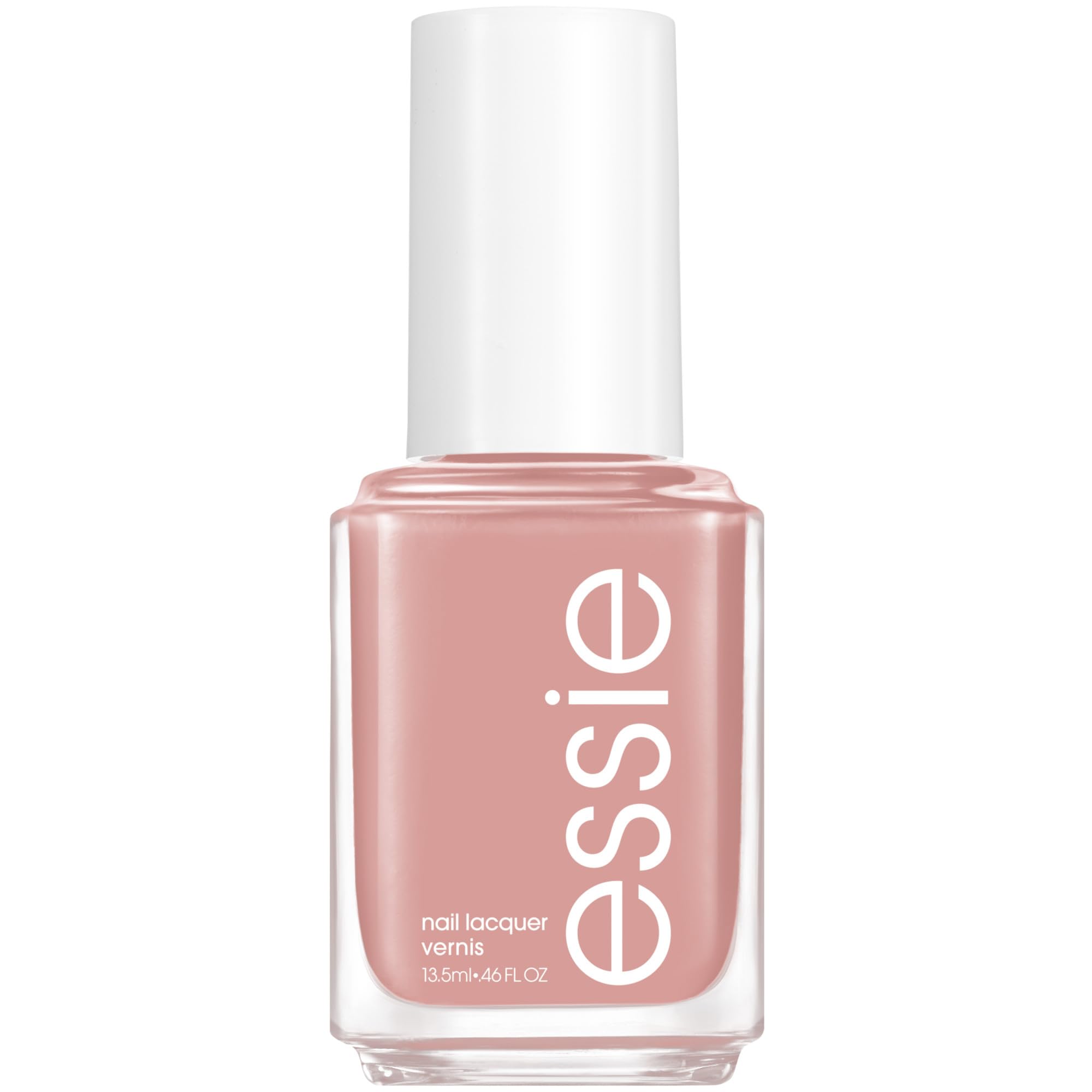 Ladylike d’Essie, bouteille élégante, couleur mauve nude pour une manucure raffinée et durable.