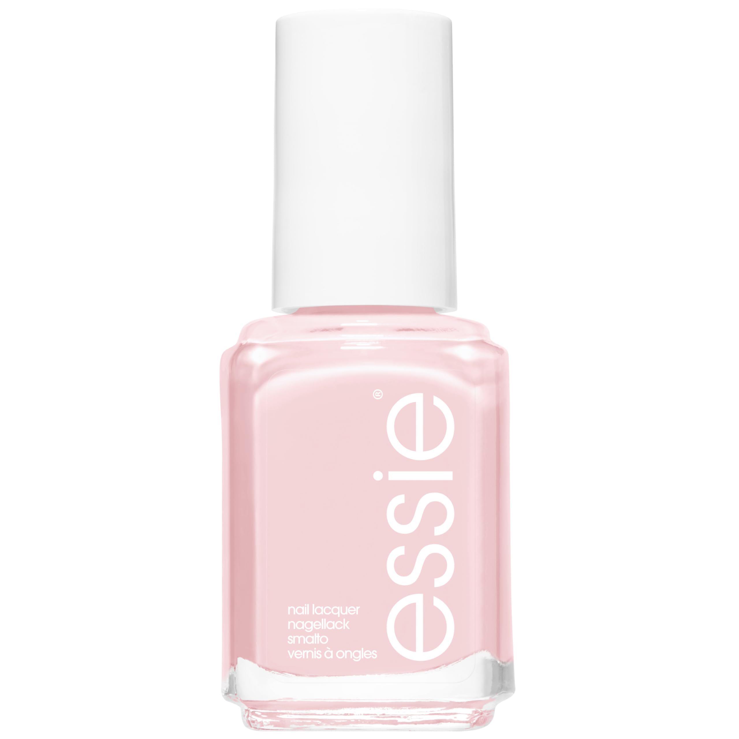 Essie Mademoiselle — bouteille vernis rose, pour une manucure élégante et durable.