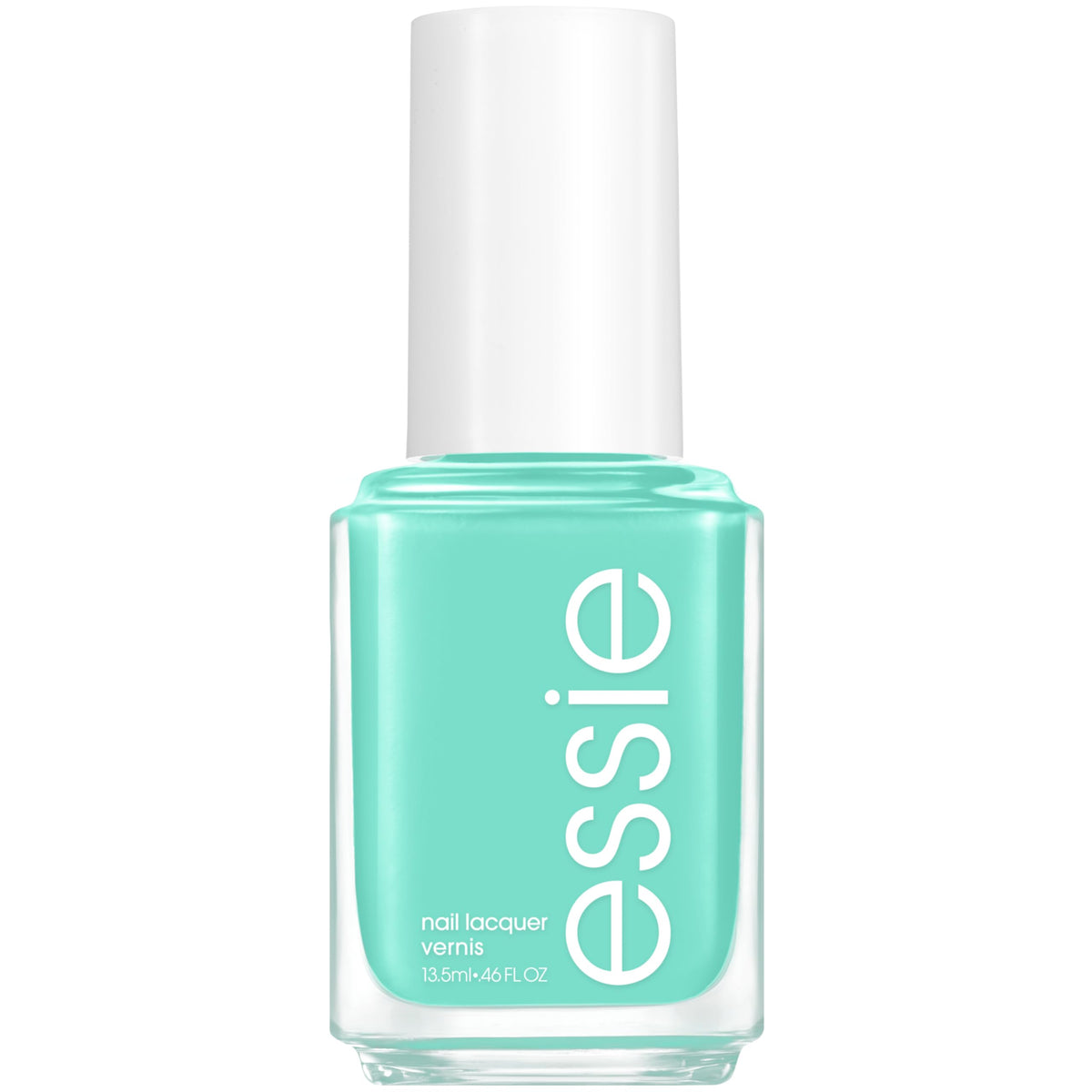 Vernis Riviera Rush d essie en bleu turquoise avec brillance prête à une manucure chic