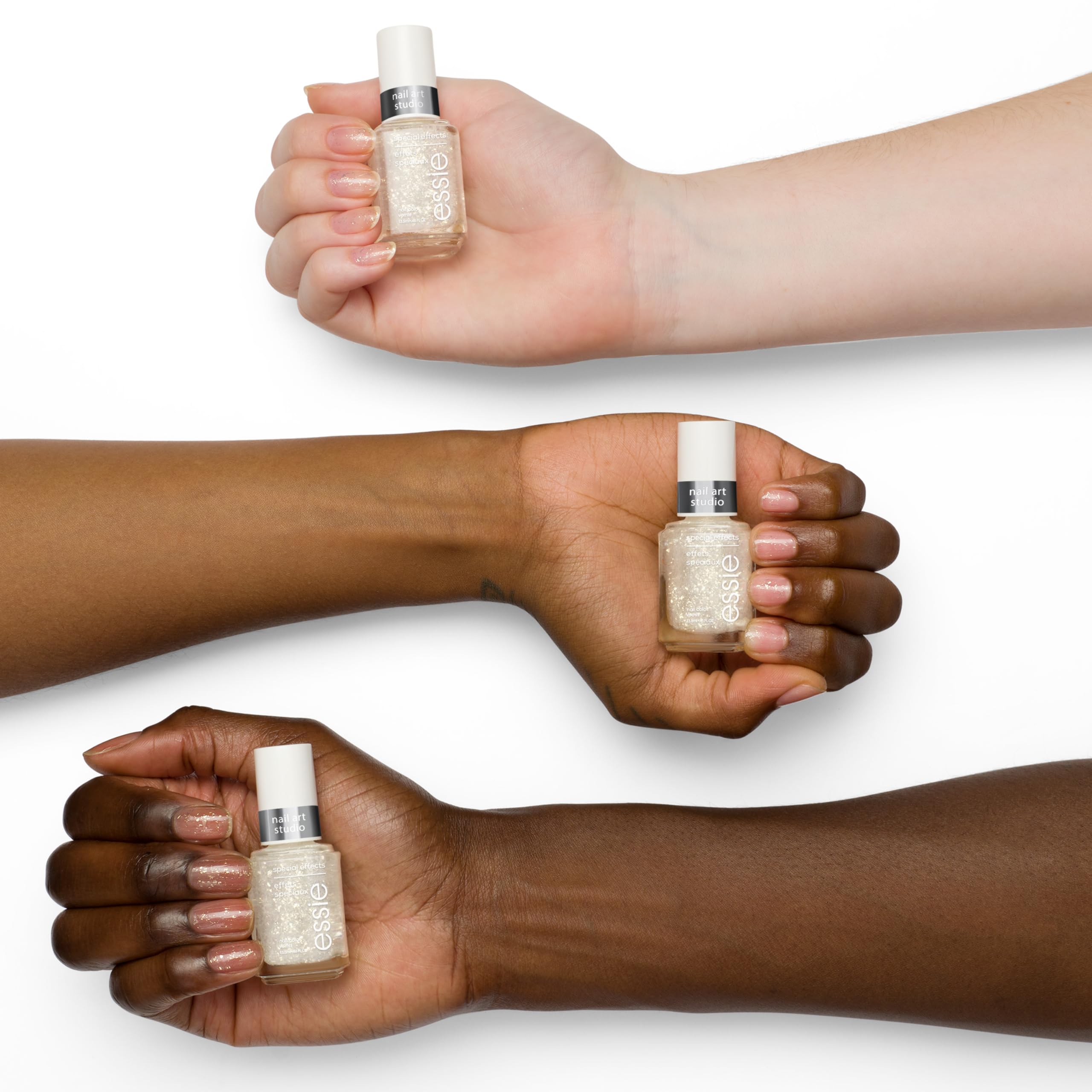 Essie Separated Starlight: perles satinées pour une finition lisse