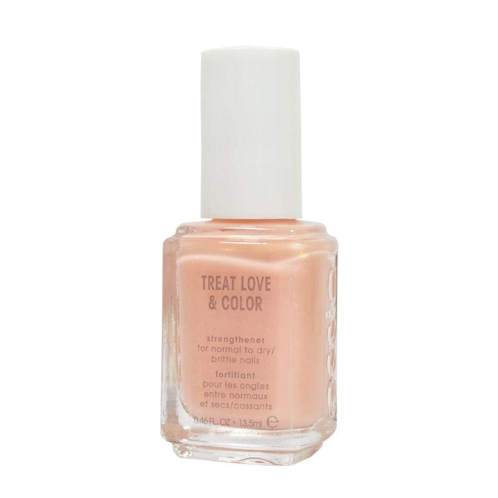 Essie TLC Color - bouteille-vernis: teinte coral-pêche et soin fortifiant.