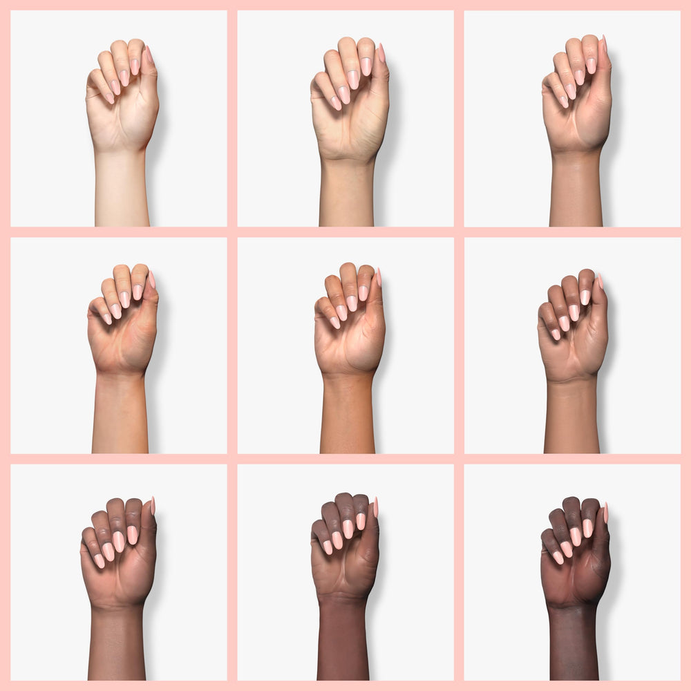 Essie Treat Love & Color, éclat instantané sur les ongles grâce à la teinte rosée.