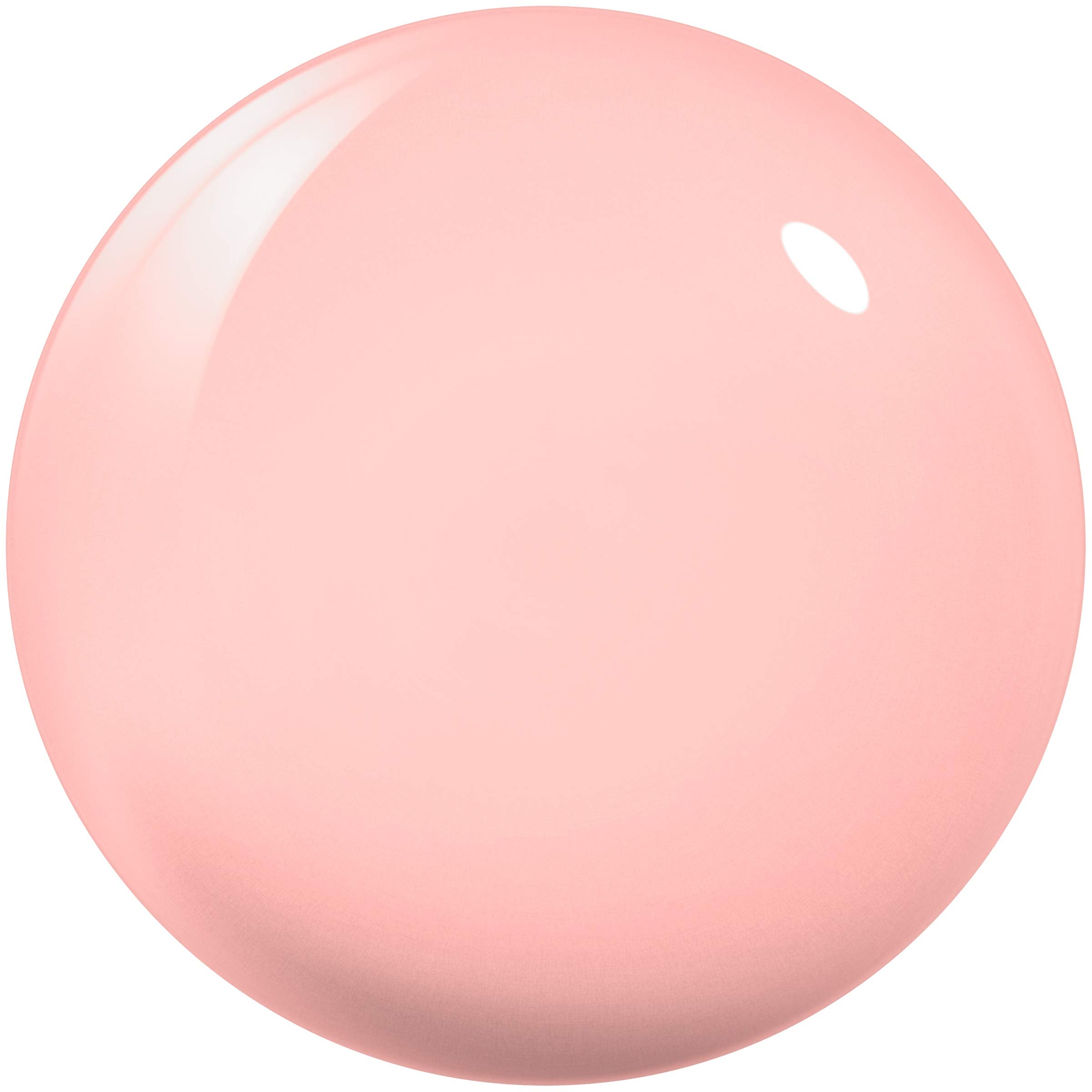 Essie Treat Love & Color sur ongles rose poudrée, teinte élégante pour une manucure naturelle.