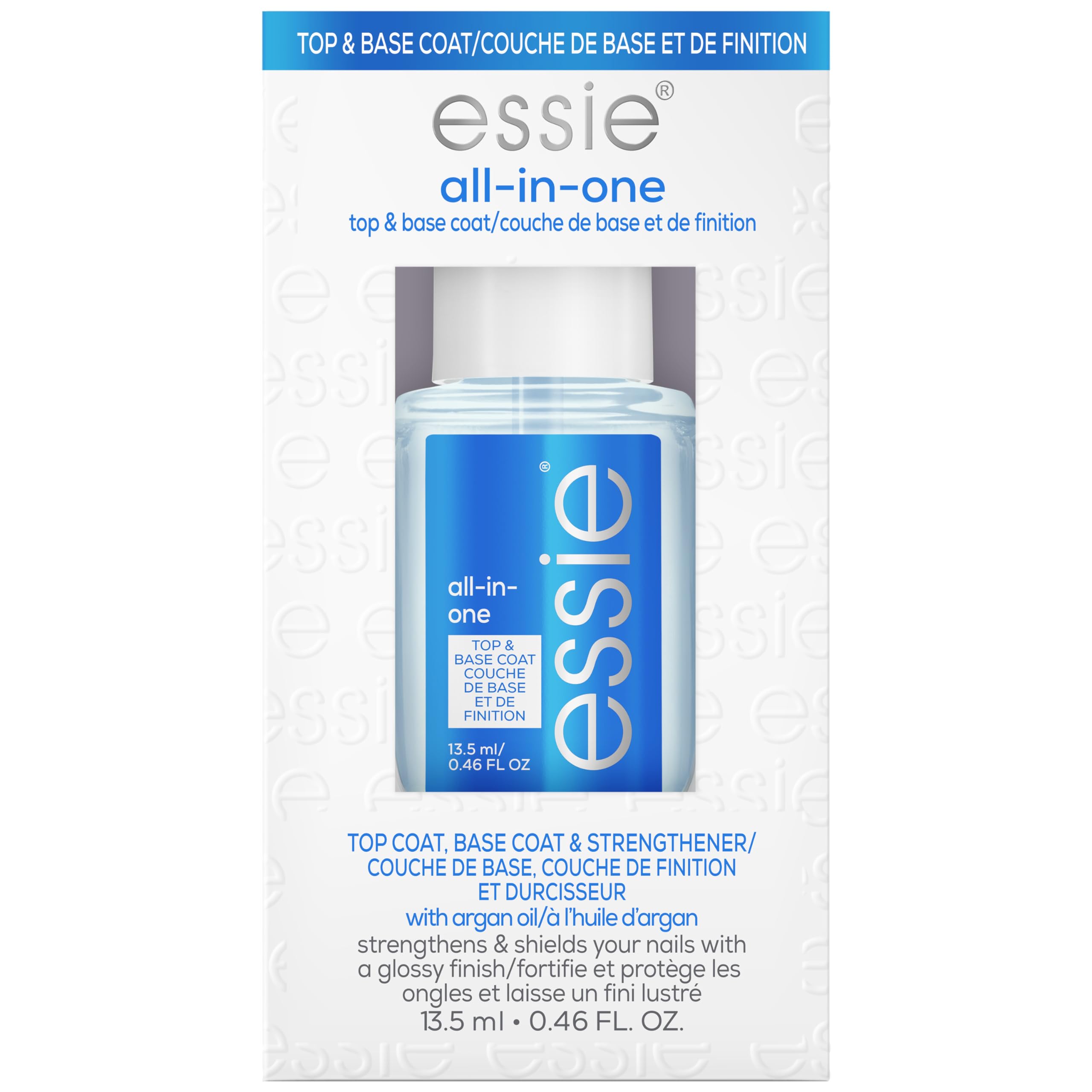 Essie Tout-en-Un Bouteille — brillance durable pour ongles