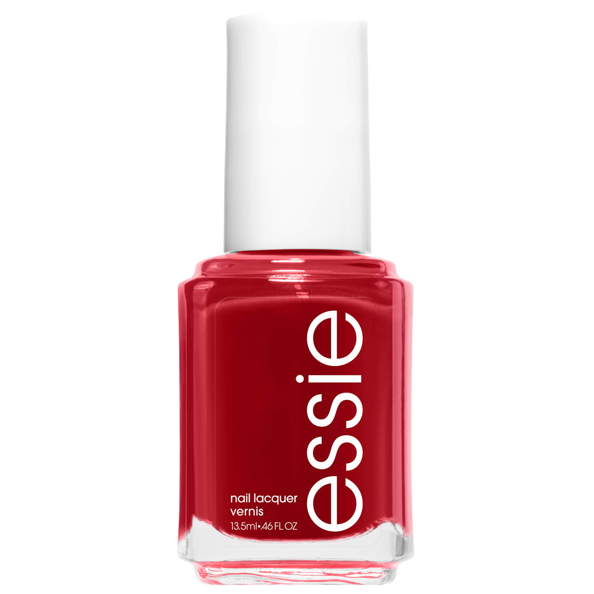 Vernis Essie bas résilles – bouteille brillante et couleur riche.