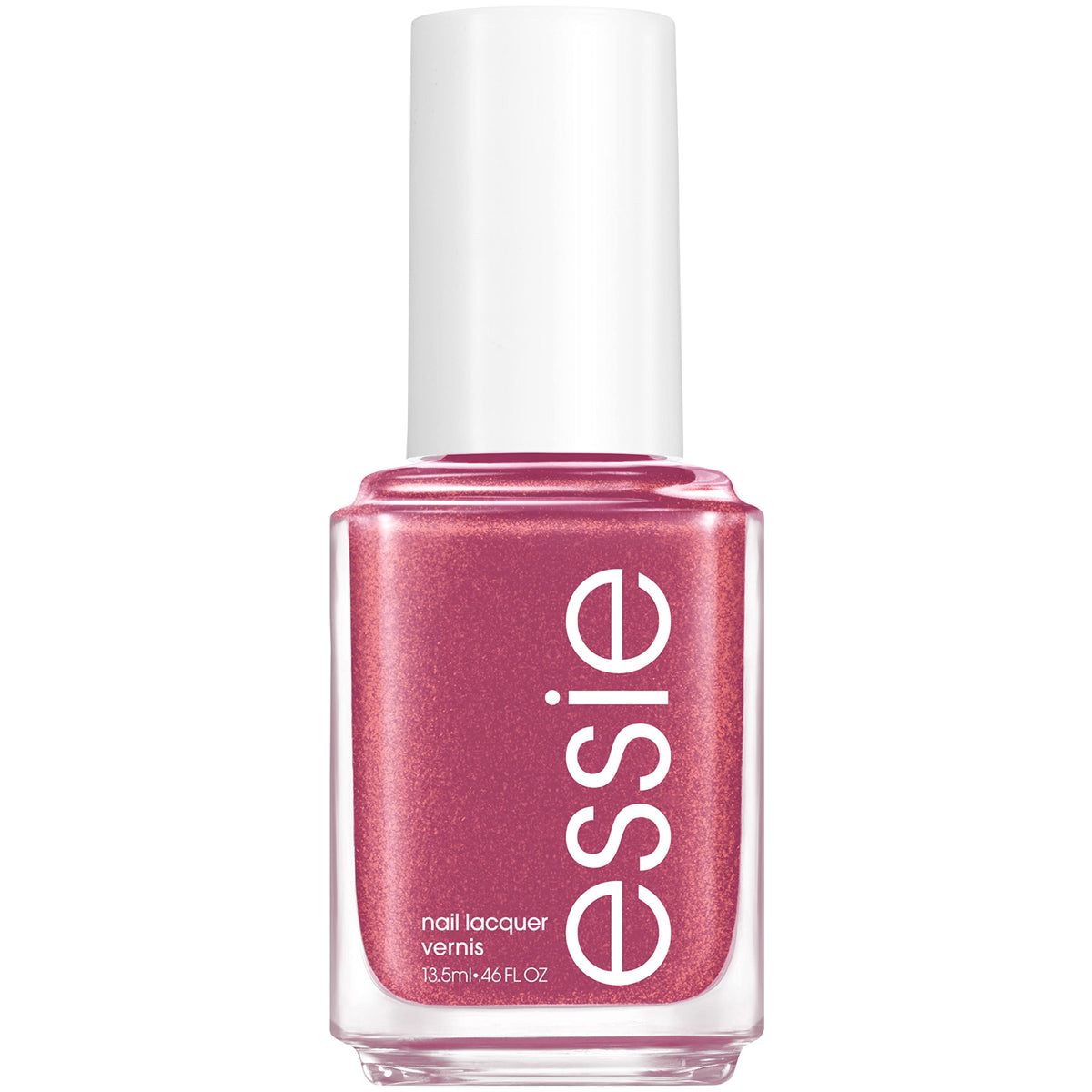 Vernis essie Ferris des regards mauve prune avec brillance pour une manucure chic