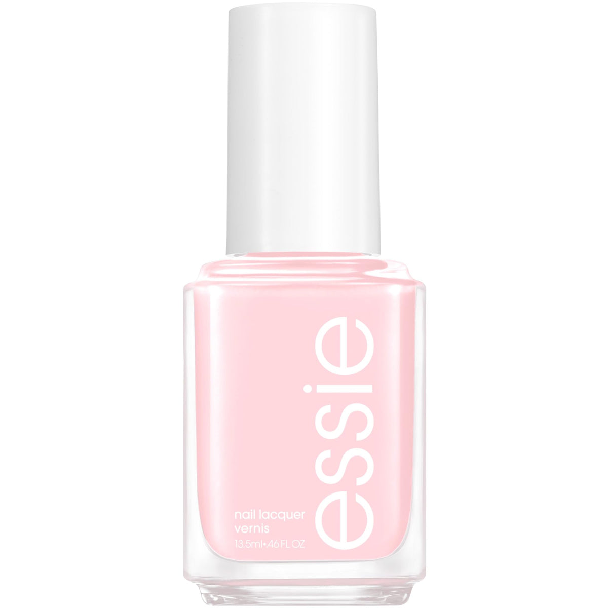 Vernis essie Fiji pastel rose, brillance durable pour des ongles soignés.