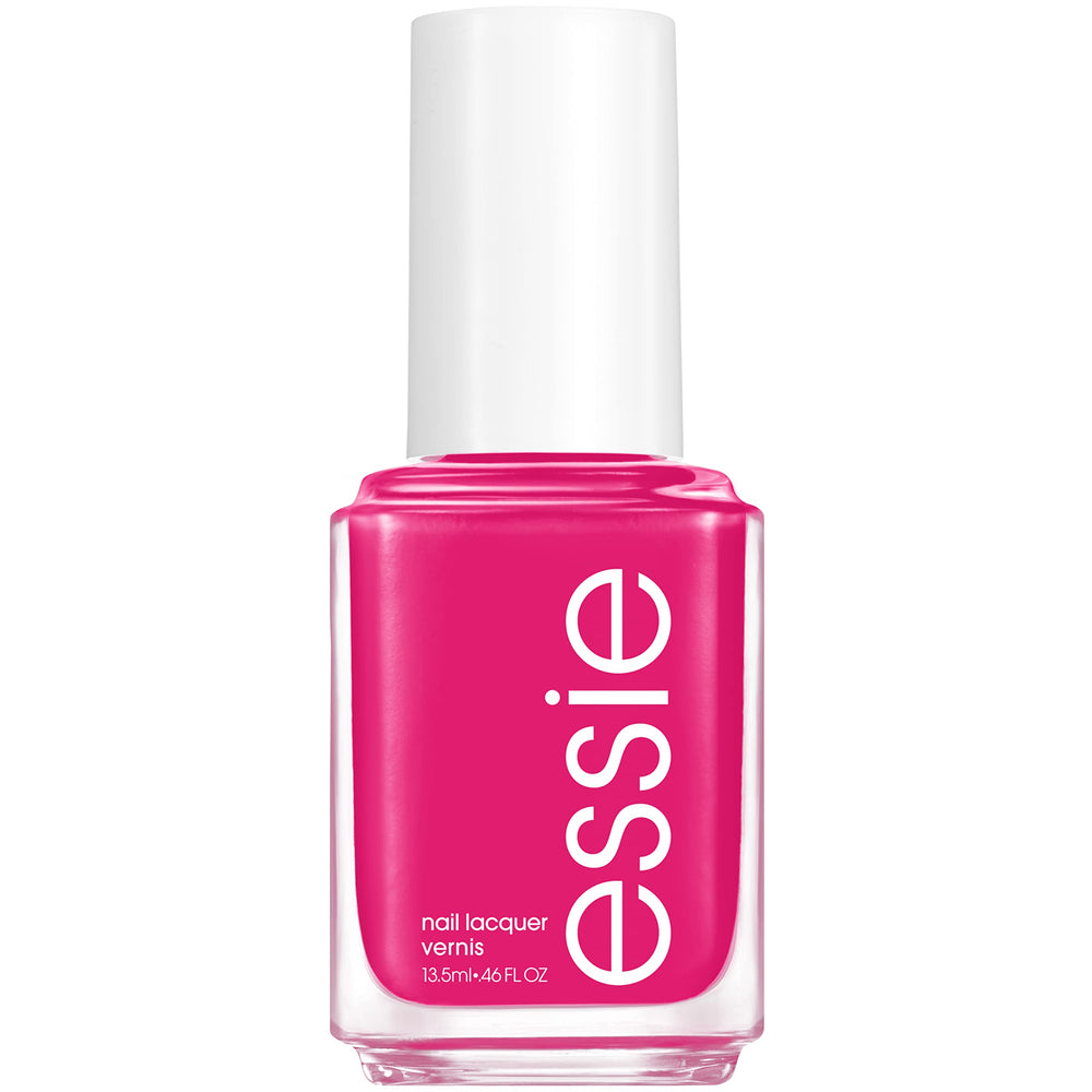 Vernis essie Pencil Me In, magenta crème, brillance éclatante pour votre manucure.