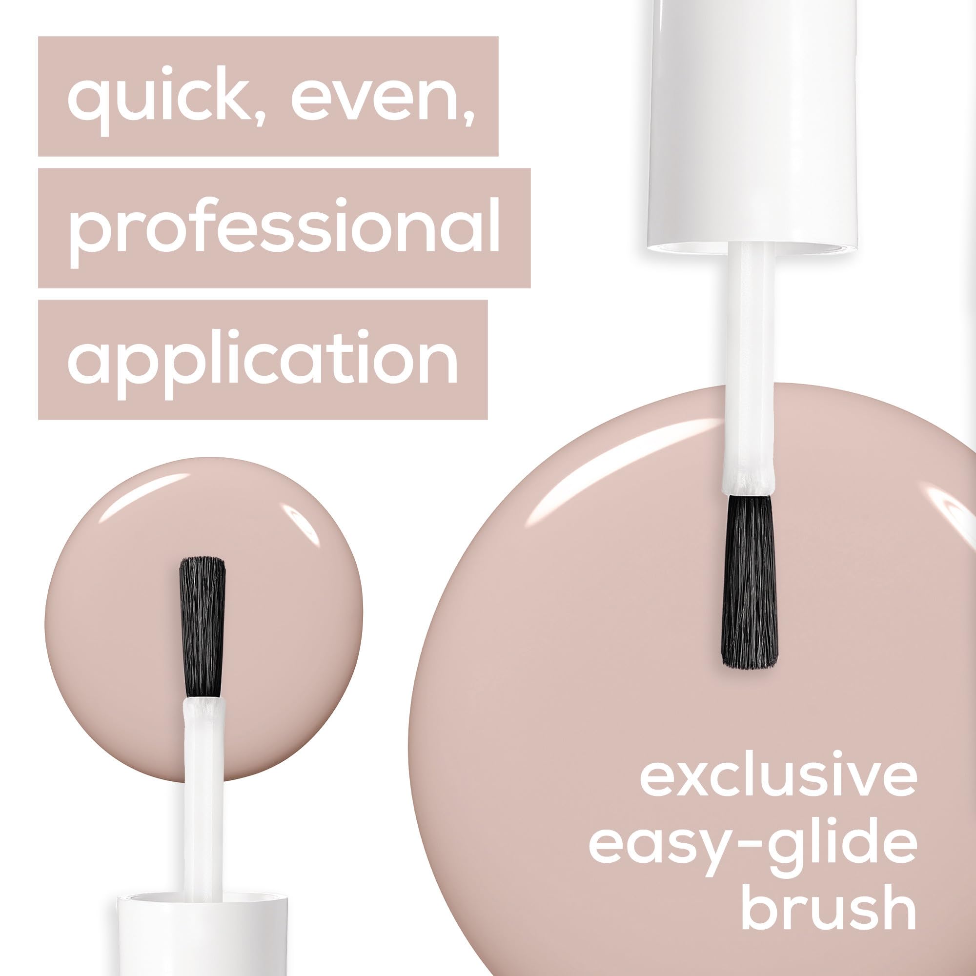 Essie Ballet Slippers : texture crème pour une couleur homogène.