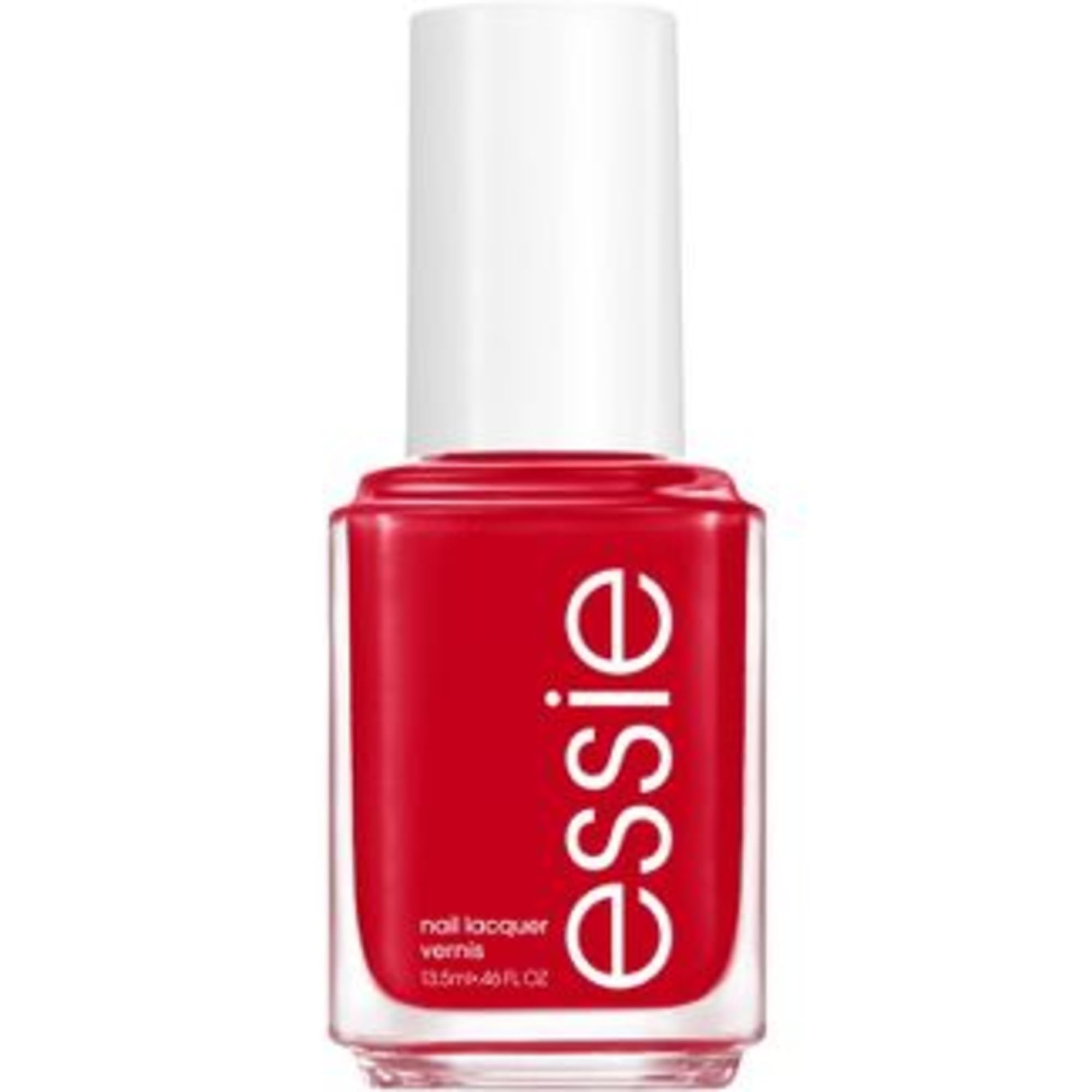 Vernis Essie Not Red-Y For Bed—application fluide et durable.