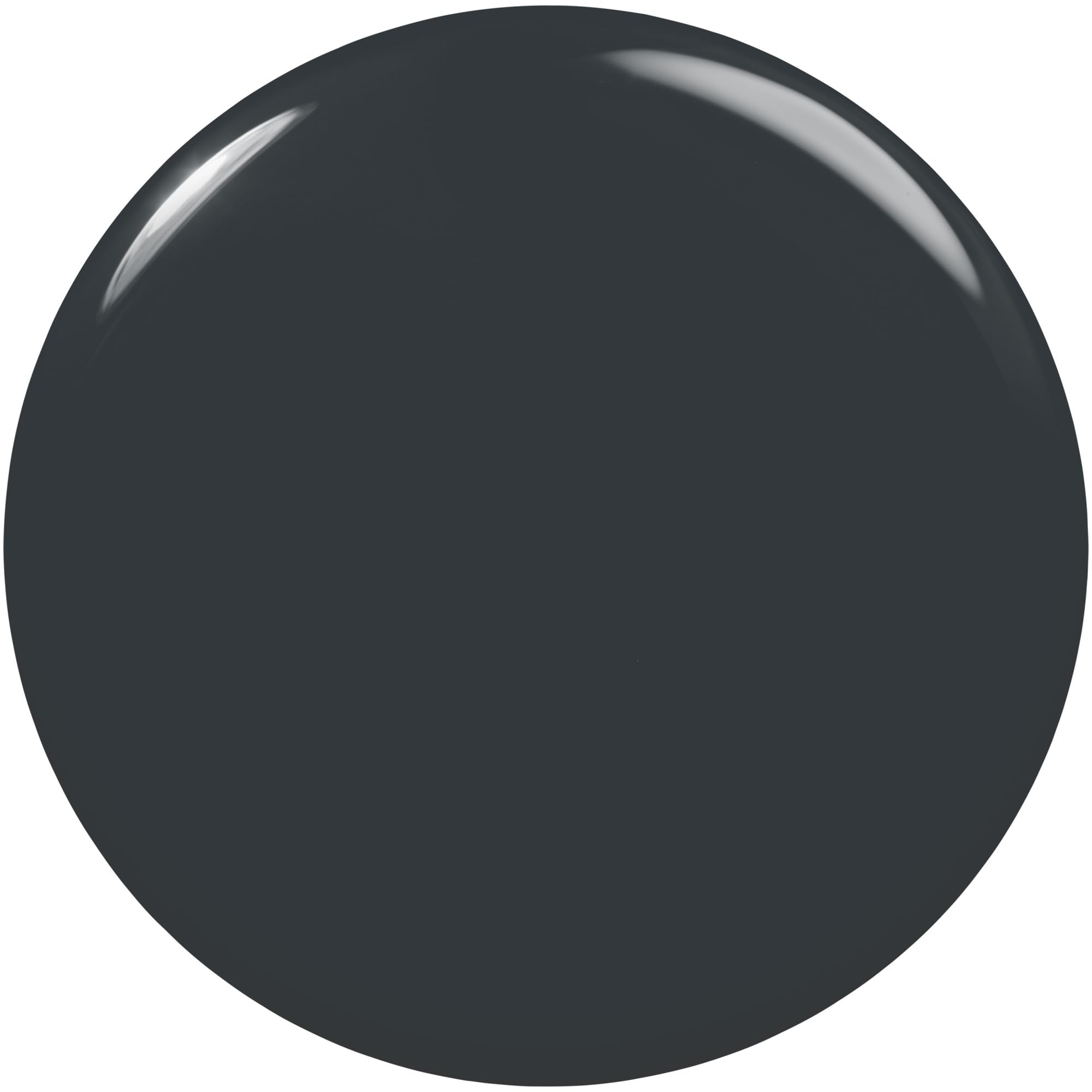 Pinceau essie On Mute montrant une application fluide et nette.