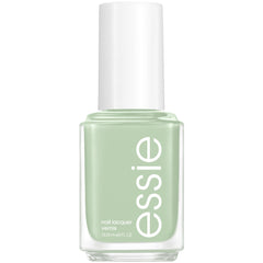 Vernis essie Turquoise Caicos, couleur turquoise apaisante et brillance durable.