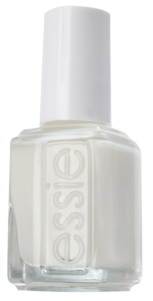 Flacon essie Waltz – vernis blanc translucide pour une manucure élégante.