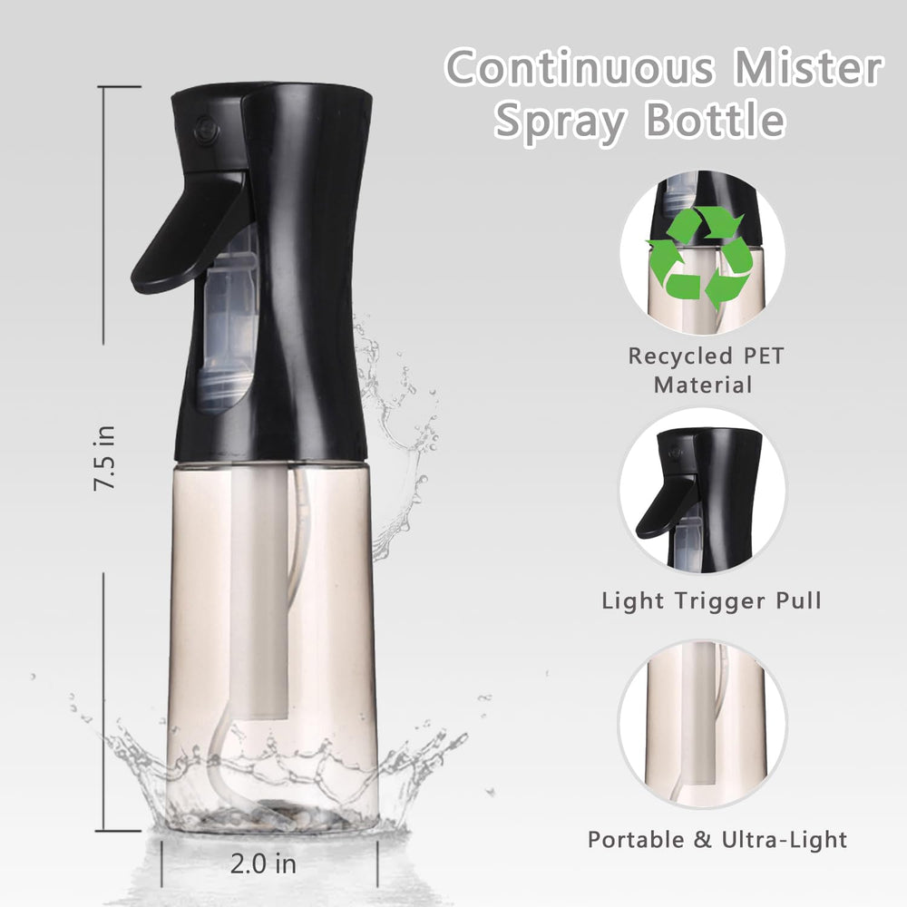 ESSKAM gâchette ergonomique brumisateur noir, facile à utiliser sans effort.