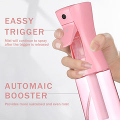 Pompe ergonomique ESSKAM rose, prise en main légère et confortable.