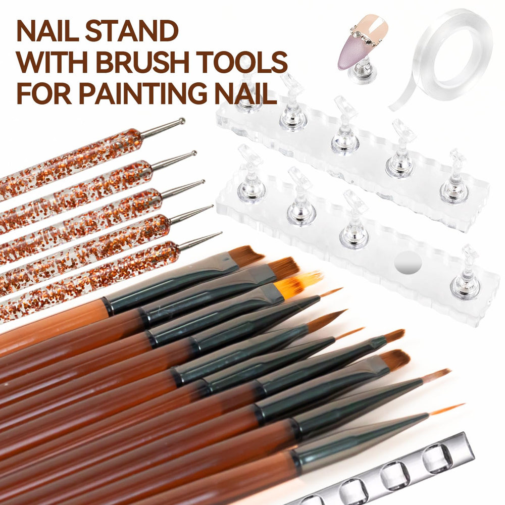 ESUOHYM support-ongles pour présenter vos créations avec stabilité.