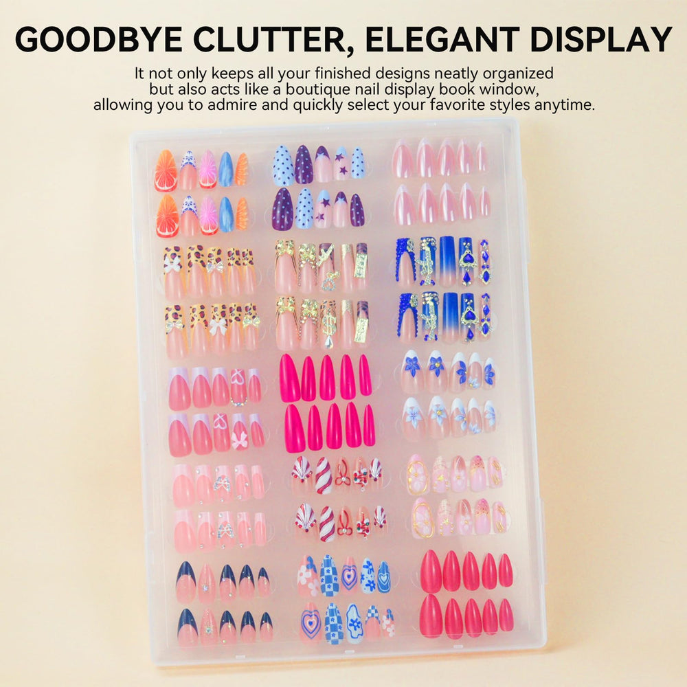 ESUOHYM boite ongles polyvalente pour rangements et accessoires.